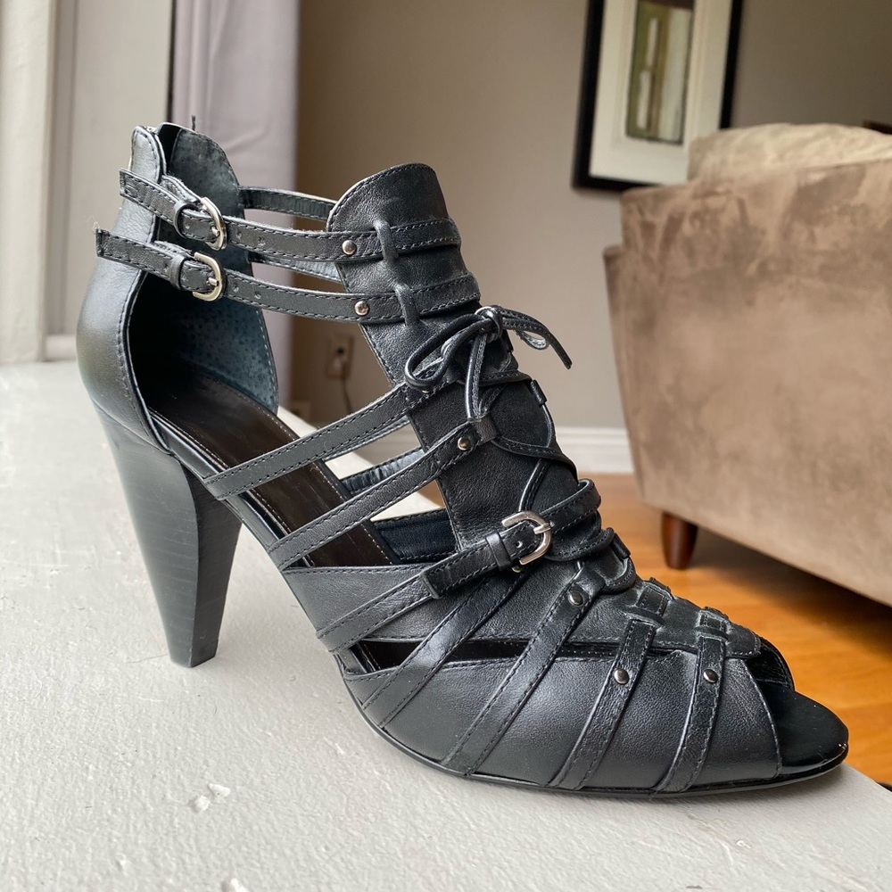 Marc Fisher cage heel
